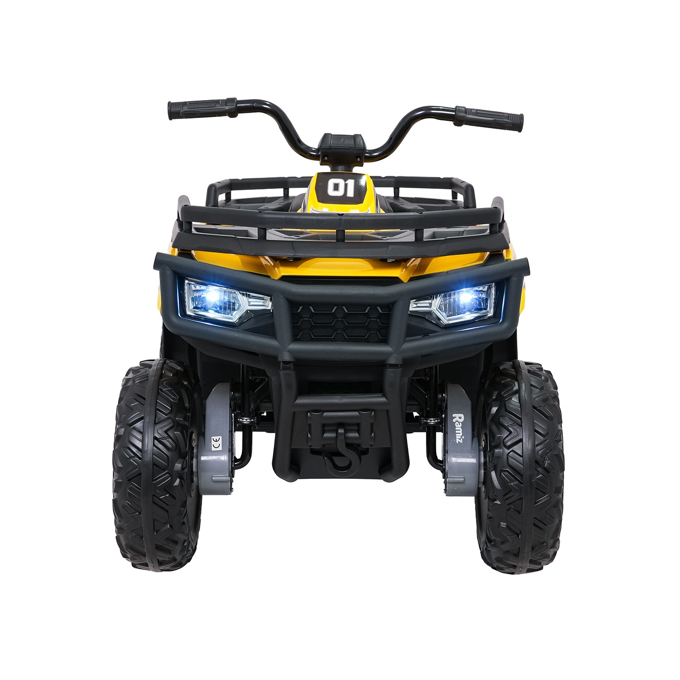 Čtyřkolka 4x4 ATV WOLF žlutá