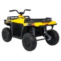 Čtyřkolka 4x4 ATV WOLF žlutá