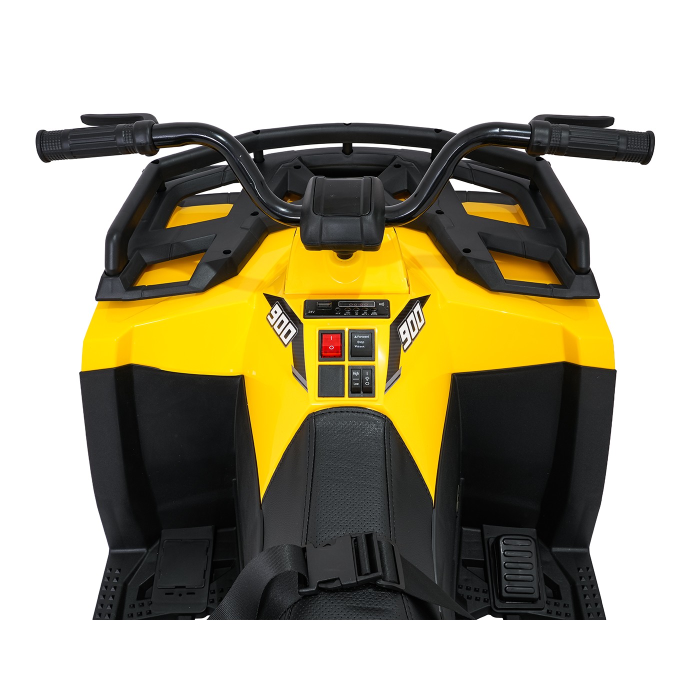 Čtyřkolka 4x4 ATV WOLF žlutá