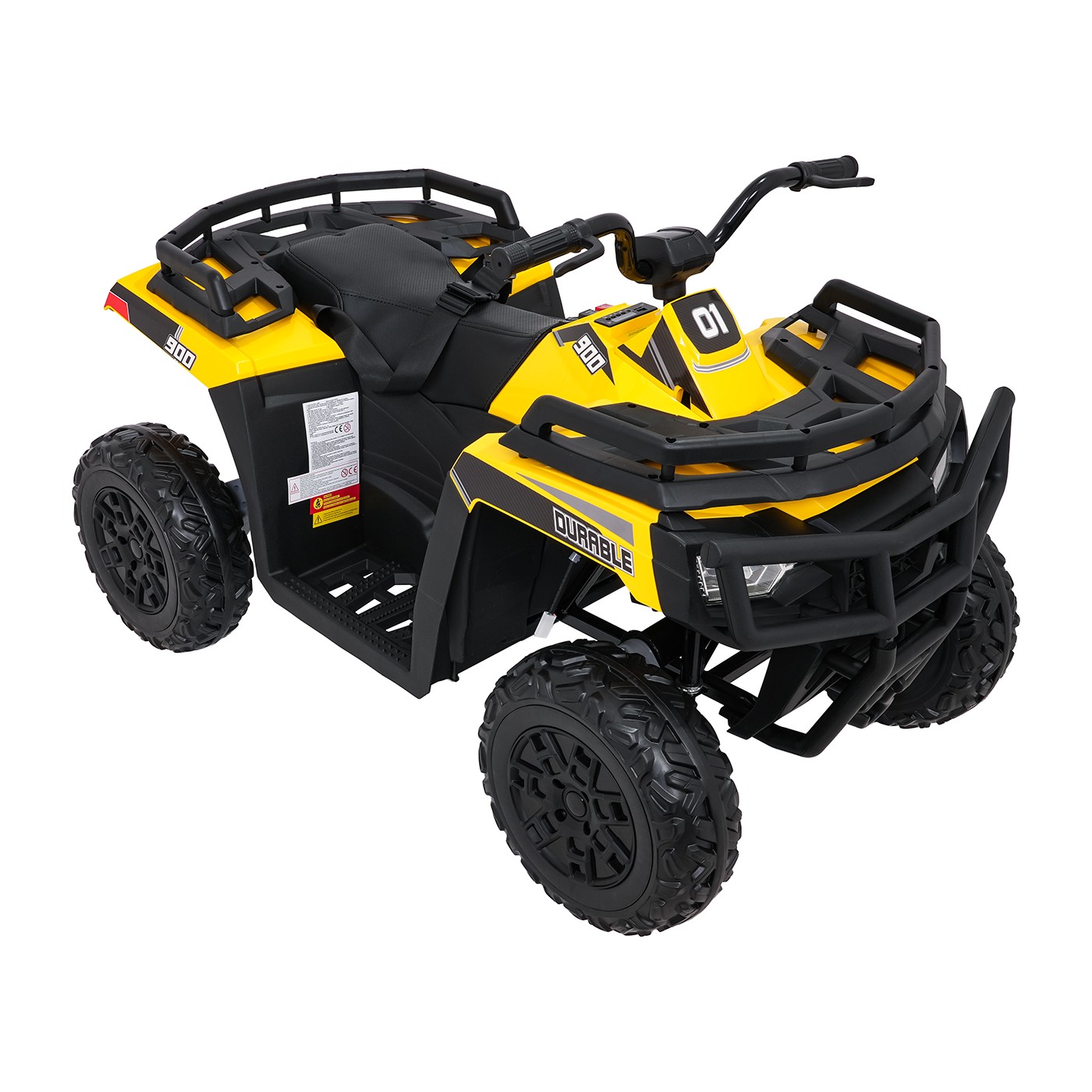 Čtyřkolka 4x4 ATV WOLF žlutá