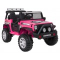 Jeep BEAST 4x4 růžové vozidlo