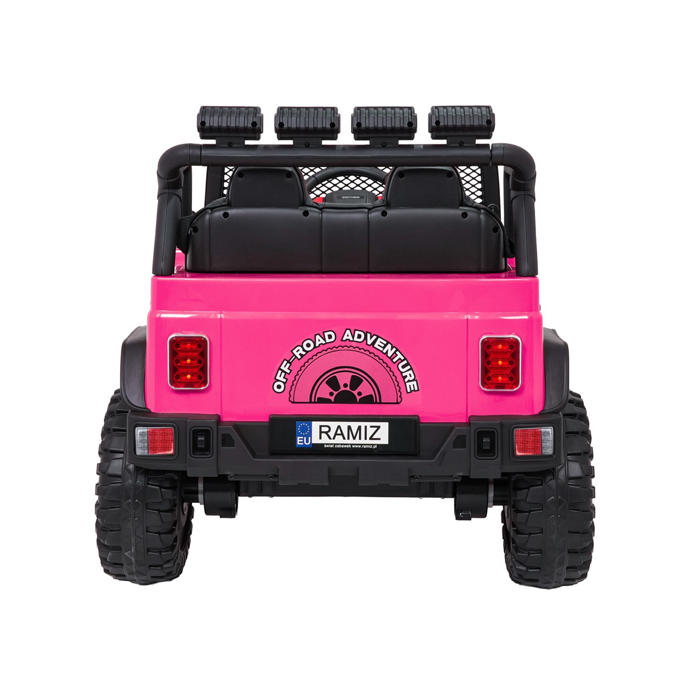 Jeep BEAST 4x4 růžové vozidlo