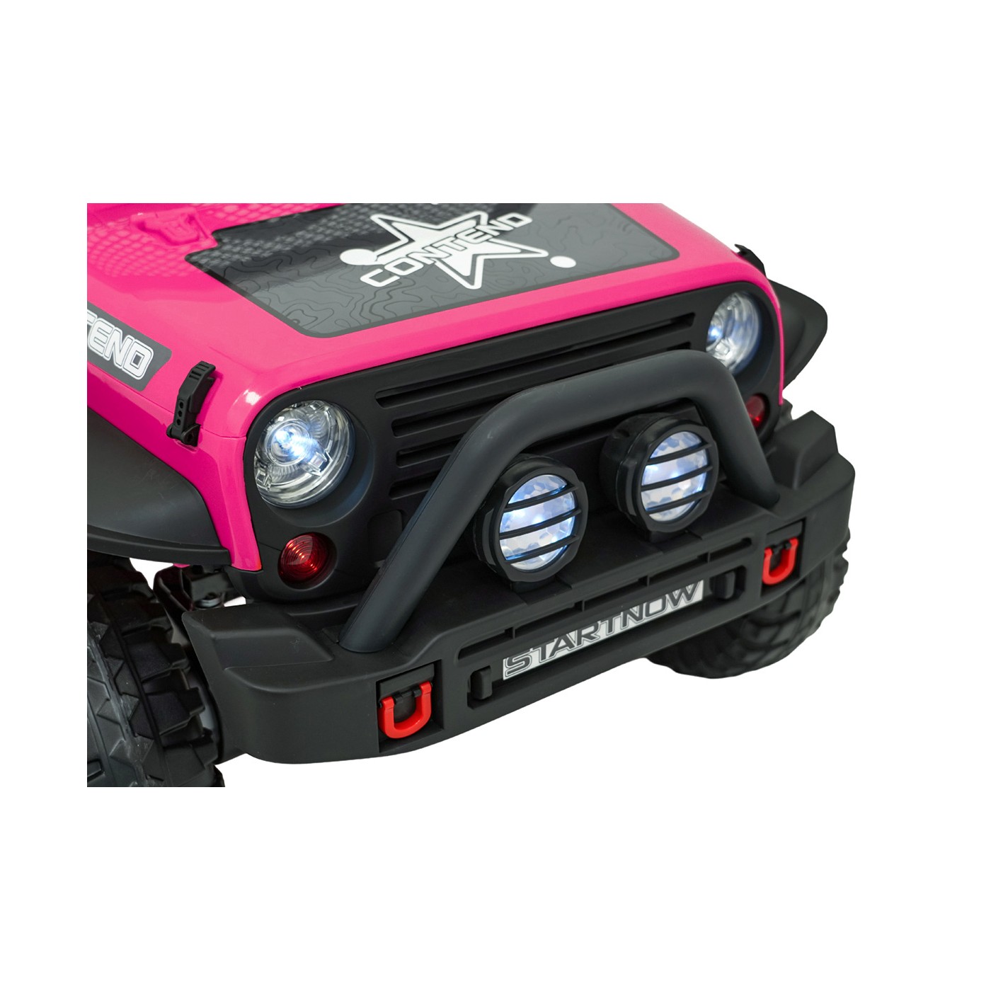 Jeep BEAST 4x4 růžové vozidlo