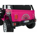 Jeep BEAST 4x4 růžové vozidlo