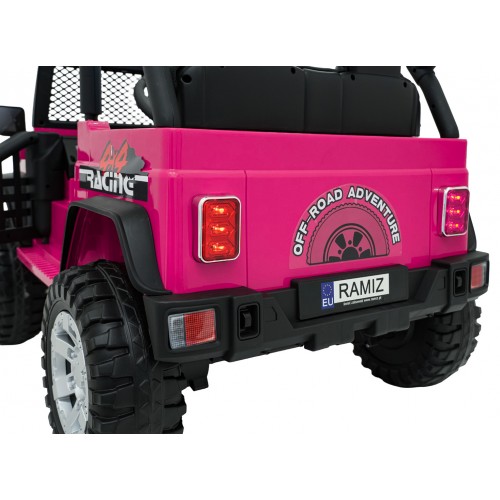Jeep BEAST 4x4 růžové vozidlo