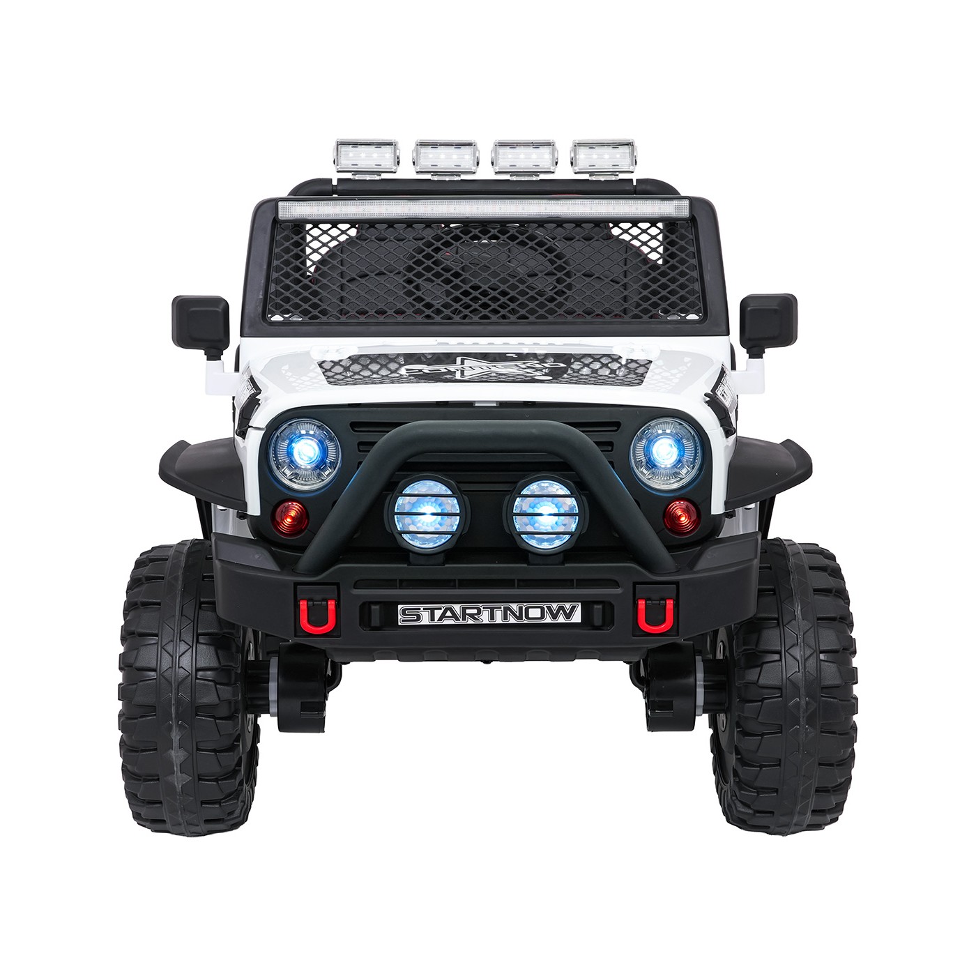 Jeep BEAST 4x4 bílé vozidlo
