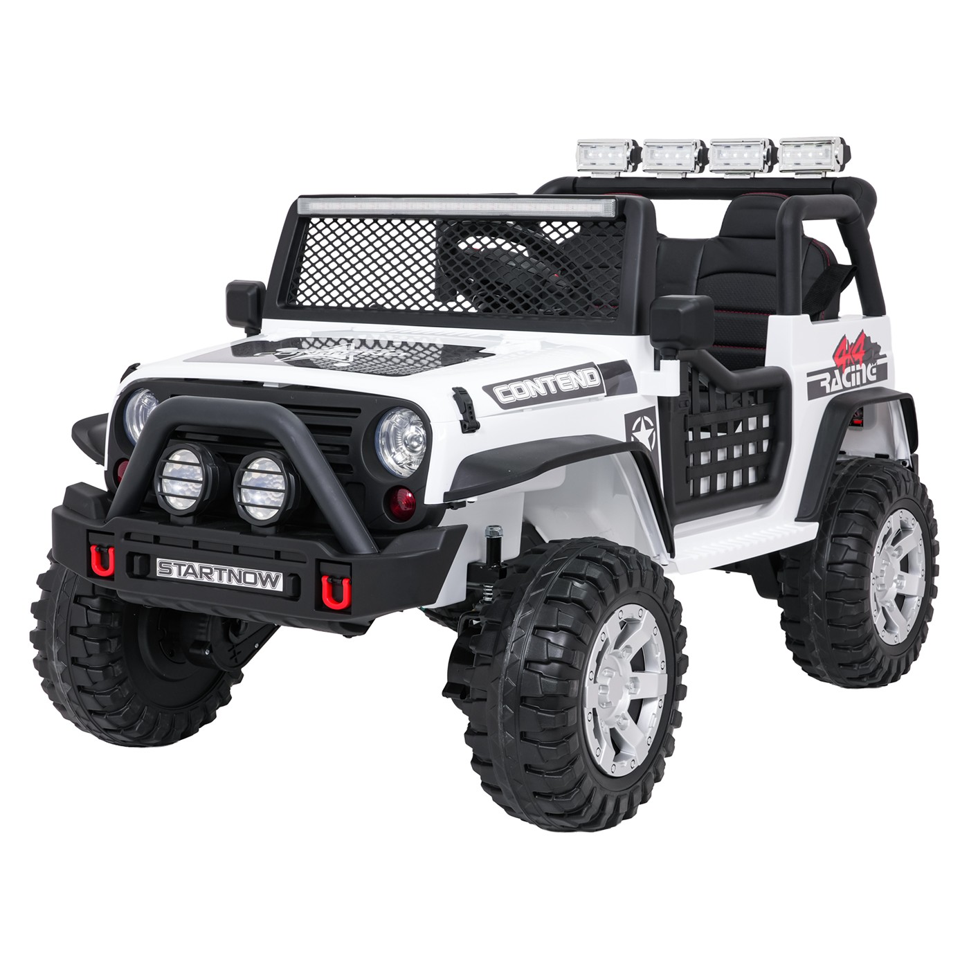 Jeep BEAST 4x4 bílé vozidlo