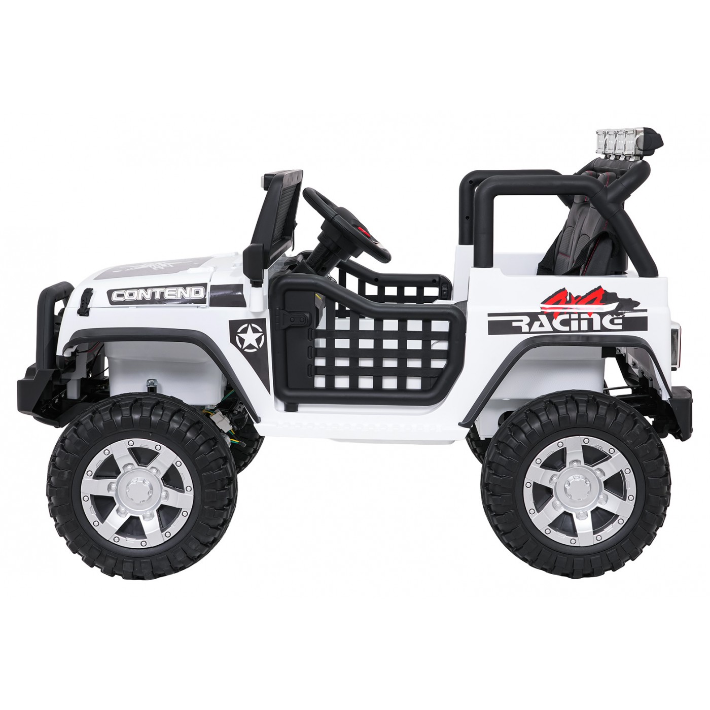 Jeep BEAST 4x4 bílé vozidlo