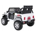 Jeep BEAST 4x4 bílé vozidlo