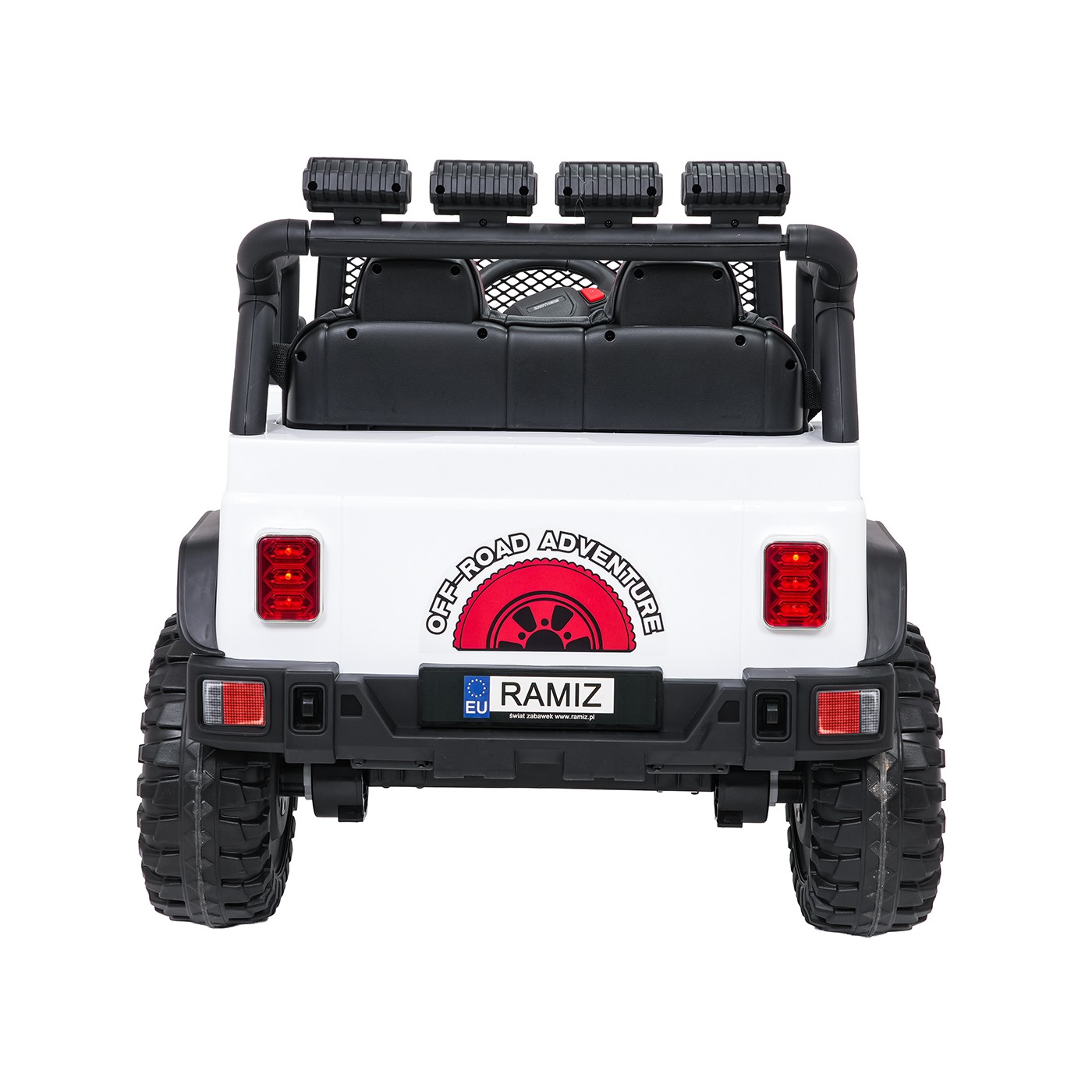 Jeep BEAST 4x4 bílé vozidlo