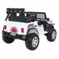 Jeep BEAST 4x4 bílé vozidlo