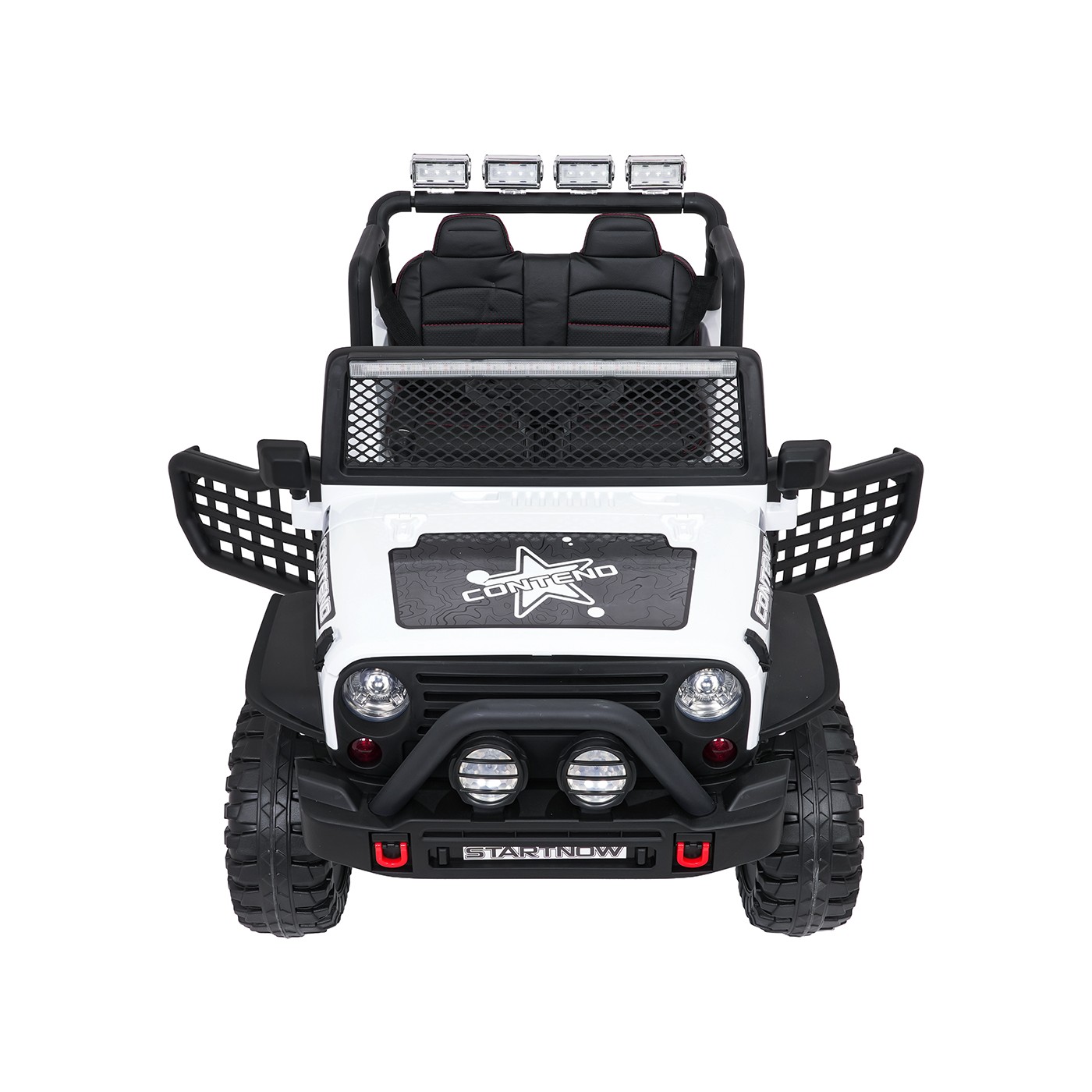 Jeep BEAST 4x4 bílé vozidlo