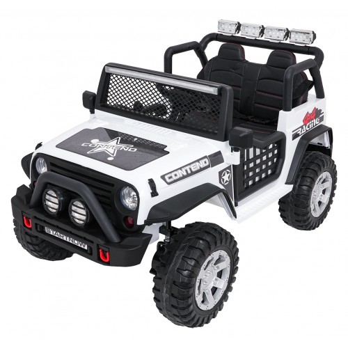 Jeep BEAST 4x4 bílé vozidlo
