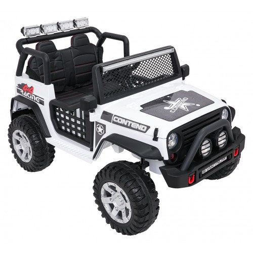 Jeep BEAST 4x4 bílé vozidlo