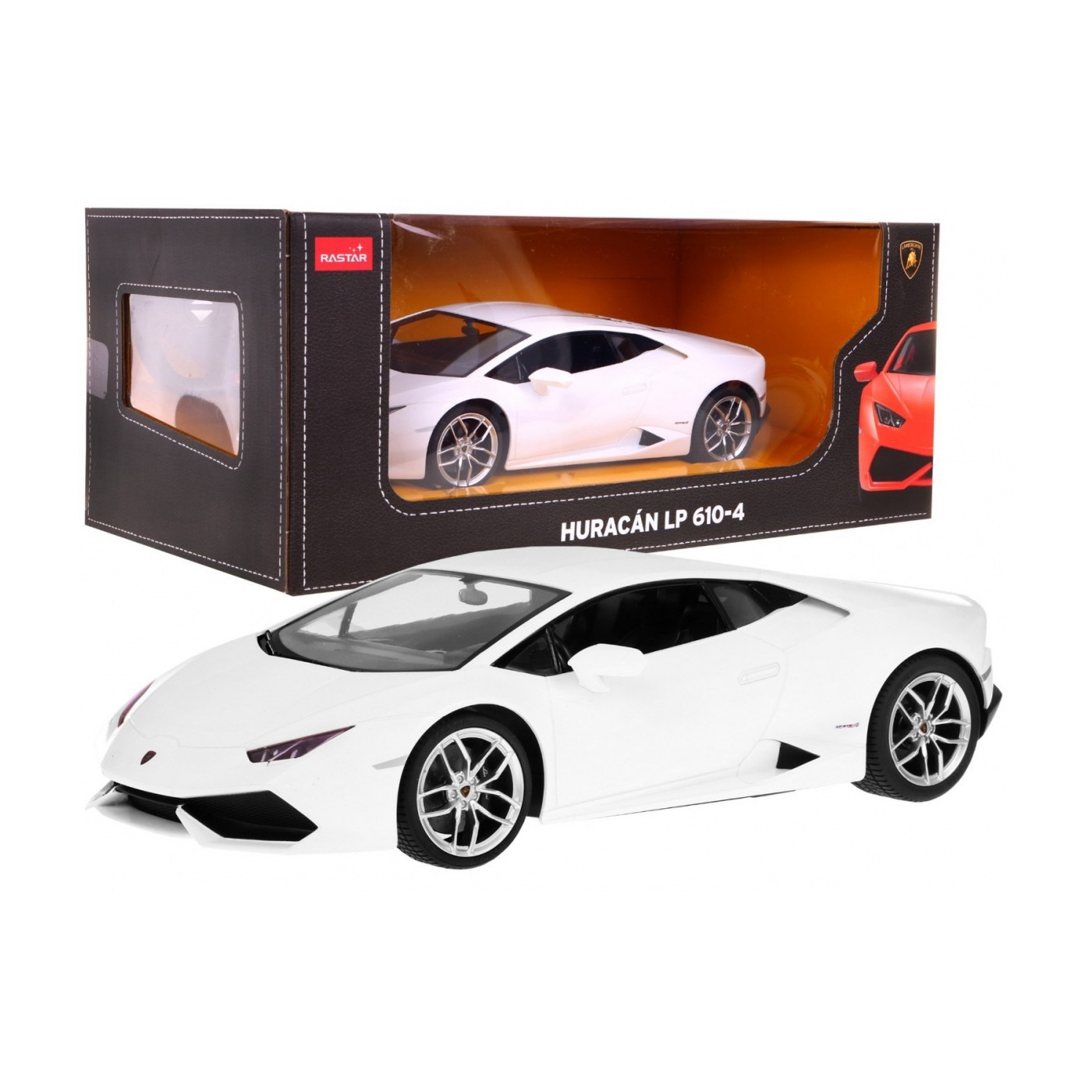 Autíčko R/C Lamborghini Huracan LP 610-4 Bílá 1:14 RASTAR