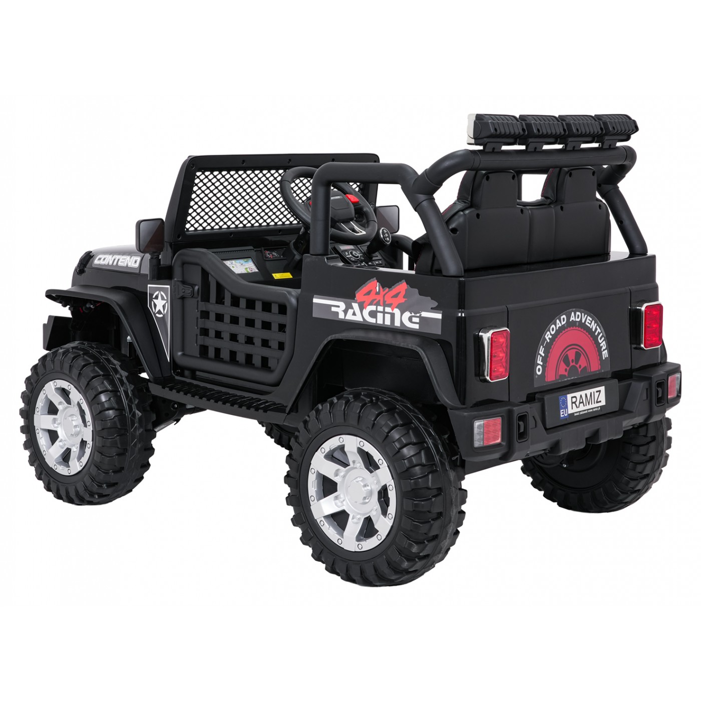 Jeep BEAST 4x4 Černé vozidlo