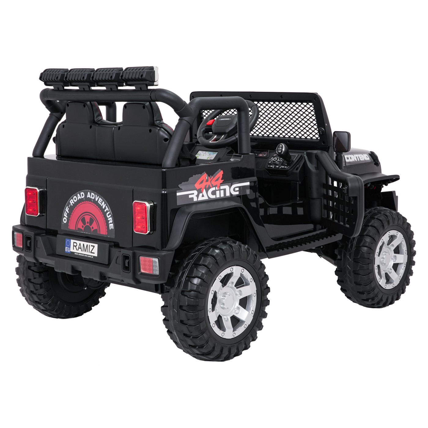 Jeep BEAST 4x4 Černé vozidlo