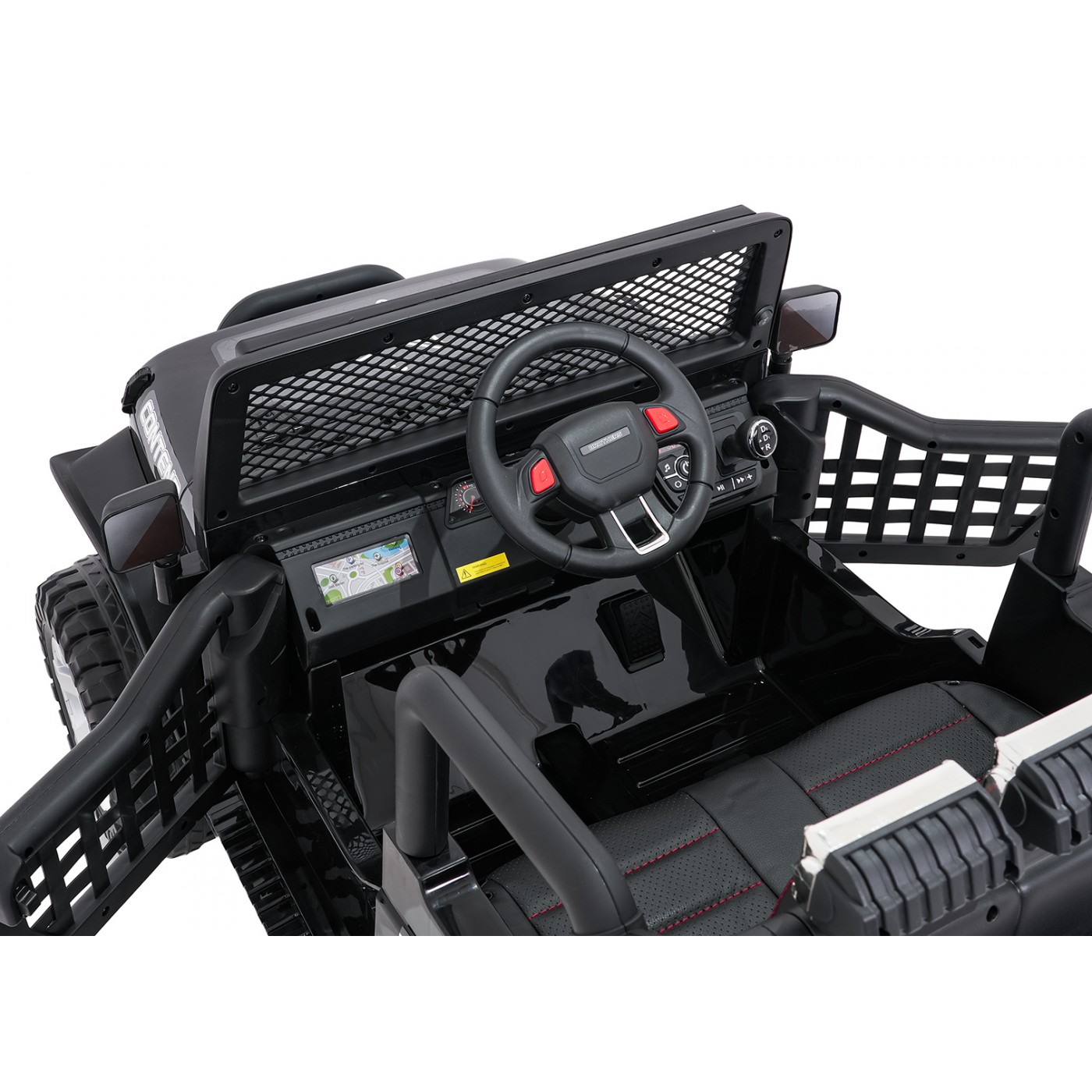 Jeep BEAST 4x4 Černé vozidlo