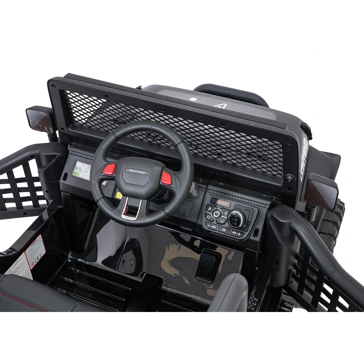 Jeep BEAST 4x4 Černé vozidlo