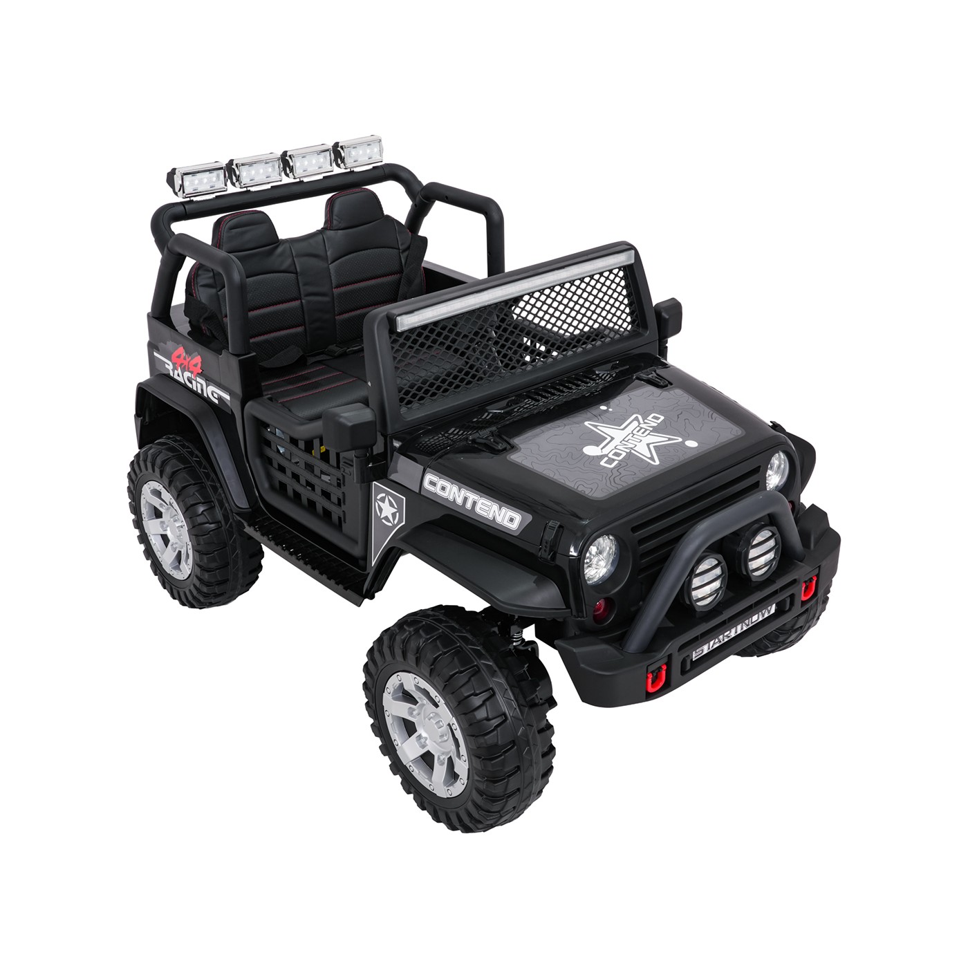 Jeep BEAST 4x4 Černé vozidlo