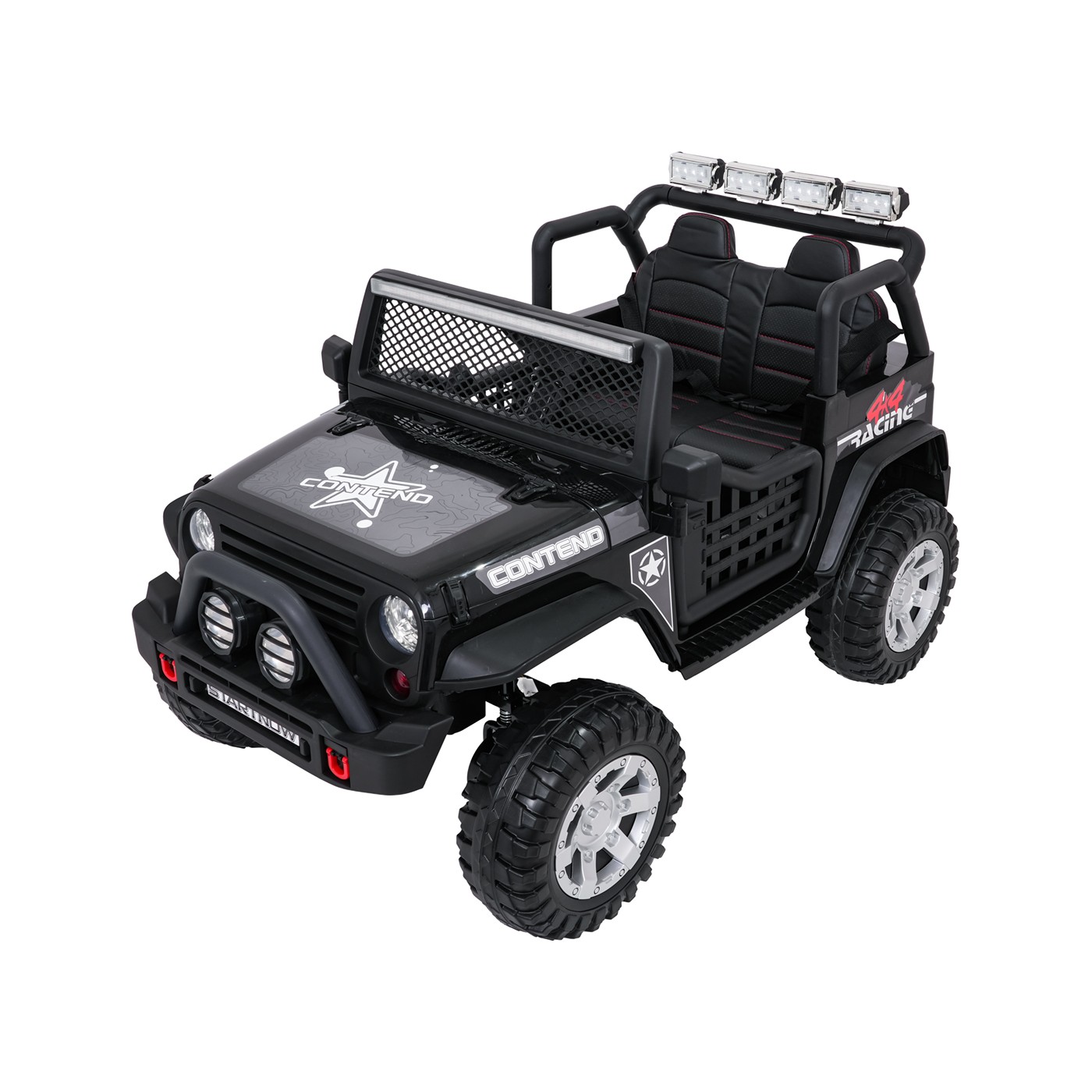 Jeep BEAST 4x4 Černé vozidlo