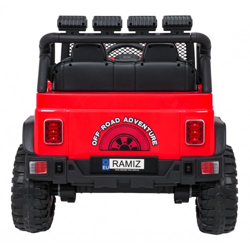 Jeep BEAST 4x4 Červený