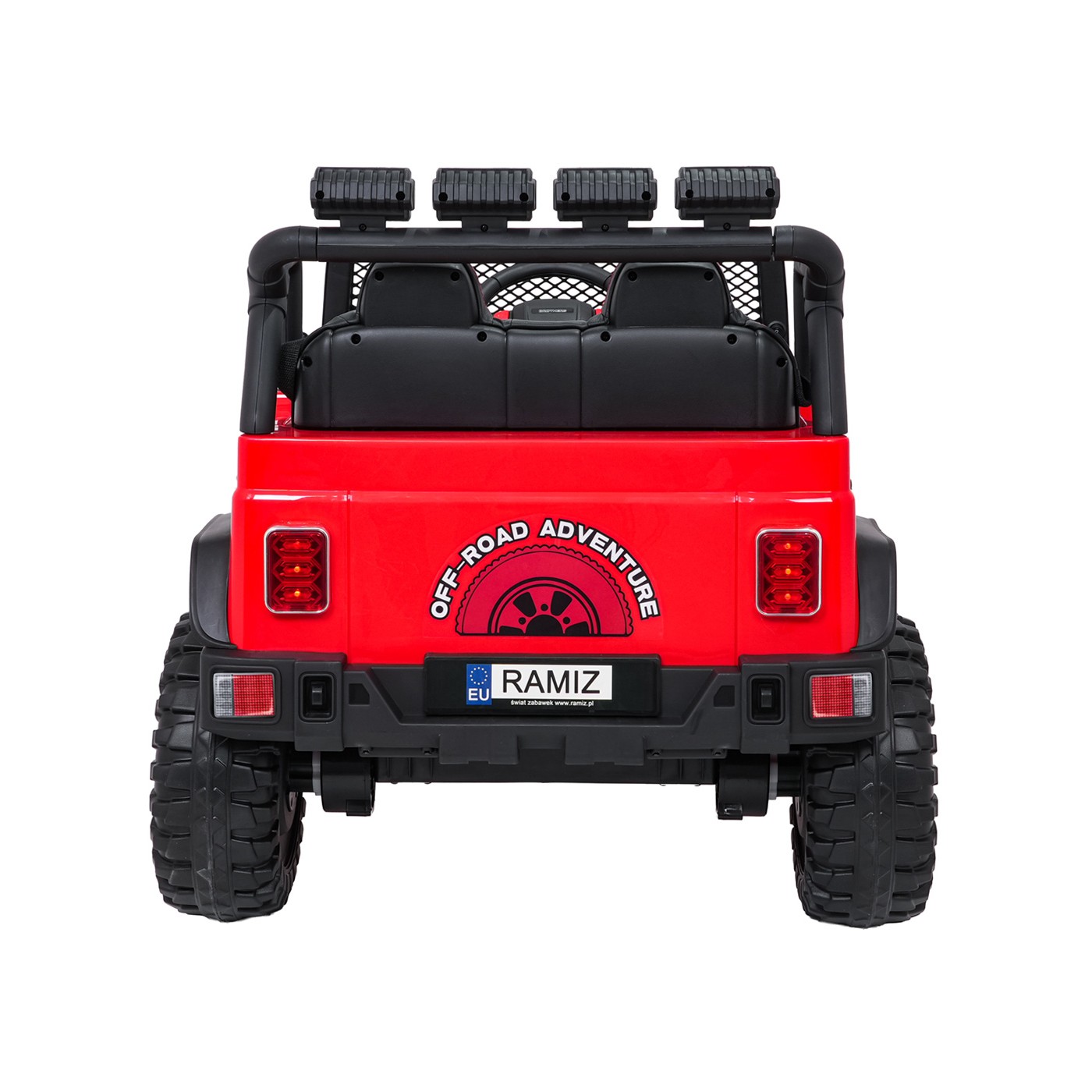 Jeep BEAST 4x4 Červený