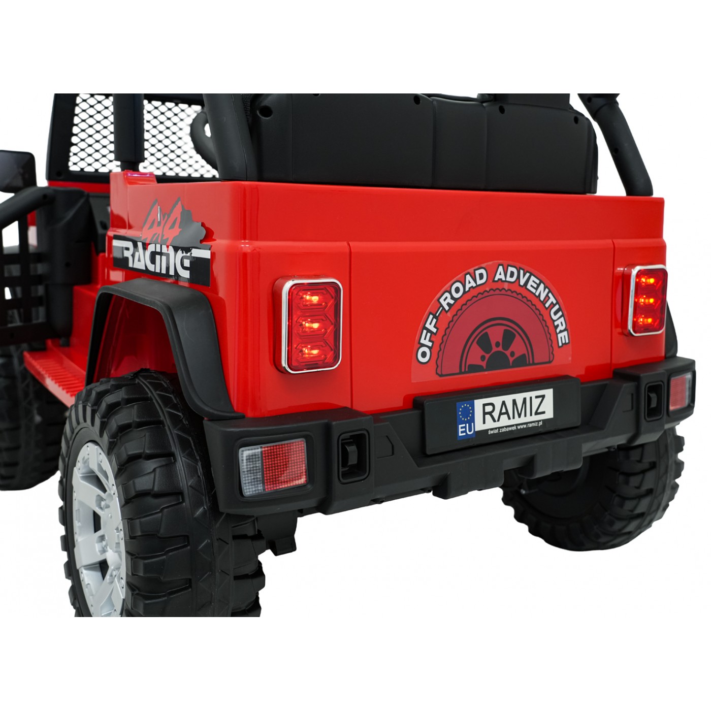 Jeep BEAST 4x4 Červený