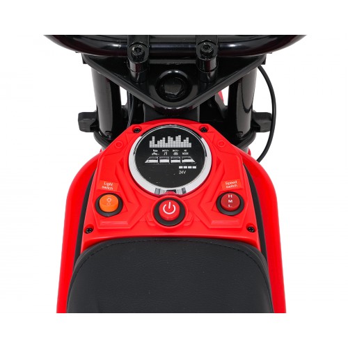 Motor vozidla RZ56 MAX červený