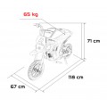 Motor vozidla RZ56 MAX červený