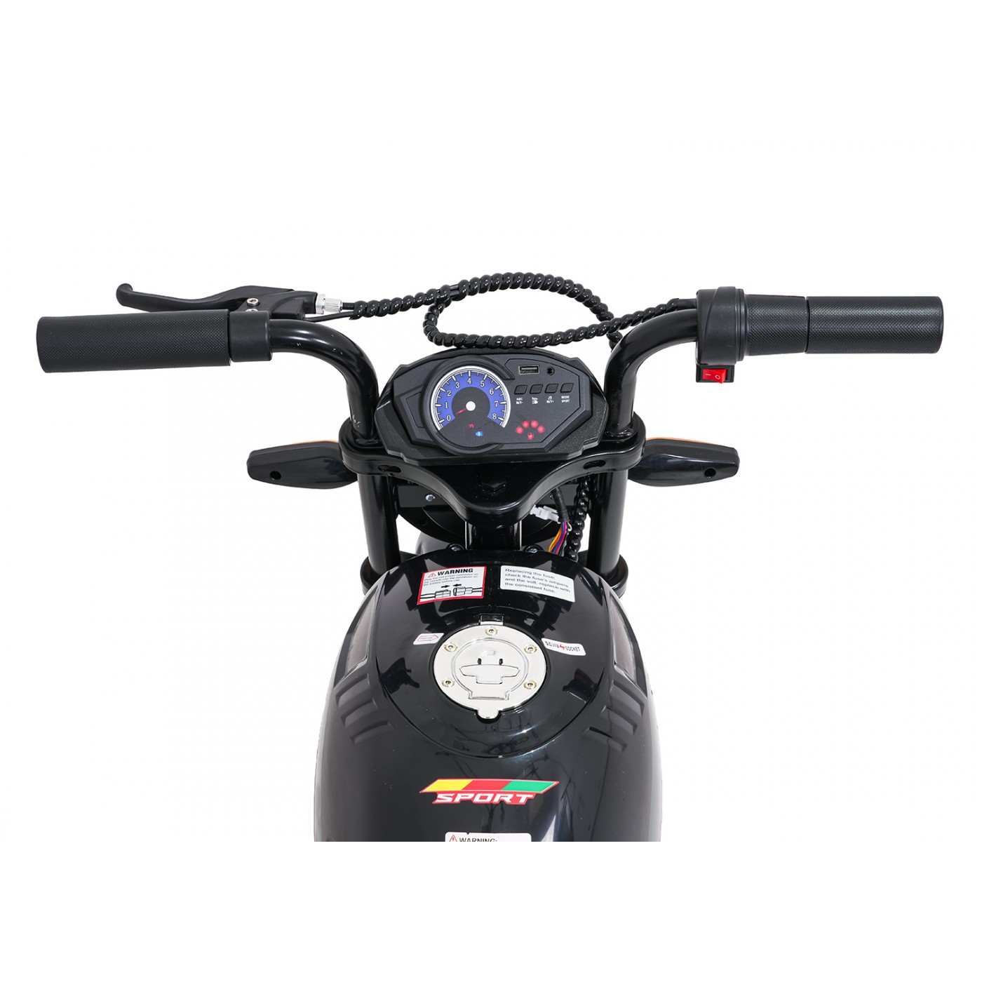 Motor vozidla SUPERMOTO černý