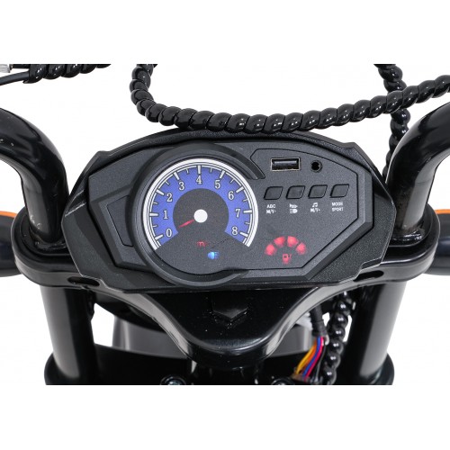 Motor vozidla SUPERMOTO černý
