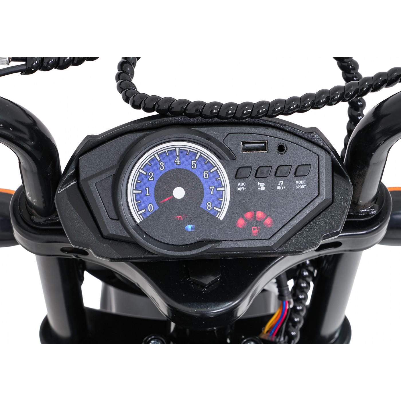 Motor vozidla SUPERMOTO černý