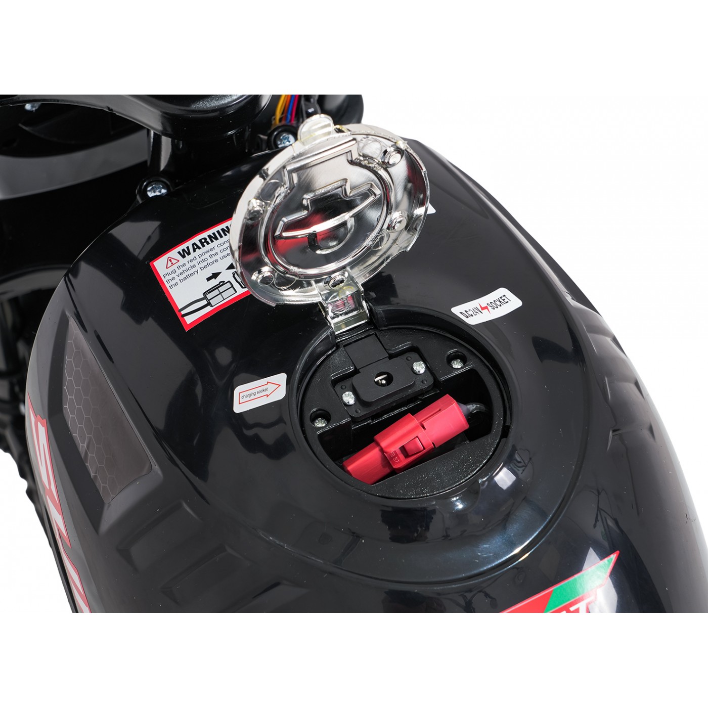 Motor vozidla SUPERMOTO černý