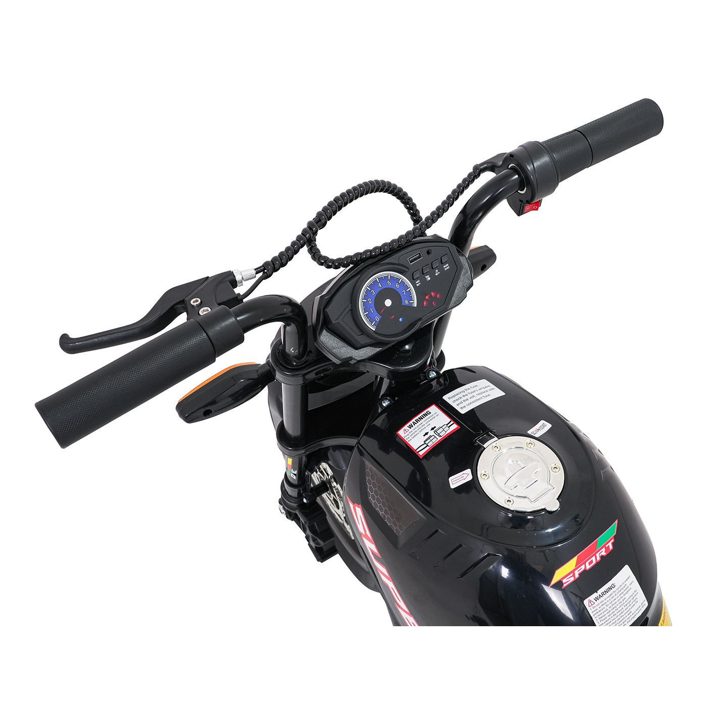 Motor vozidla SUPERMOTO černý