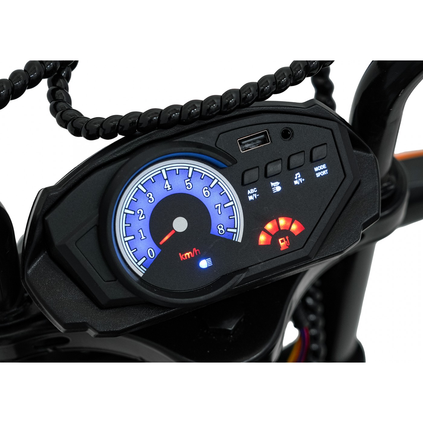 Motor vozidla SUPERMOTO černý