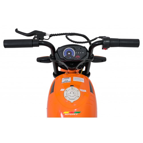 Vozidlo Motorka SUPERMOTO Oranžová