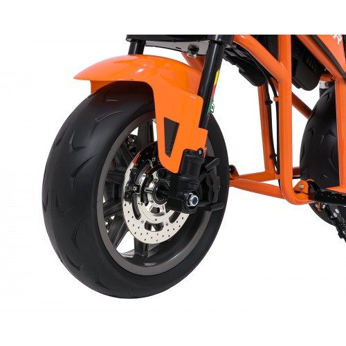 Vozidlo Motorka SUPERMOTO Oranžová