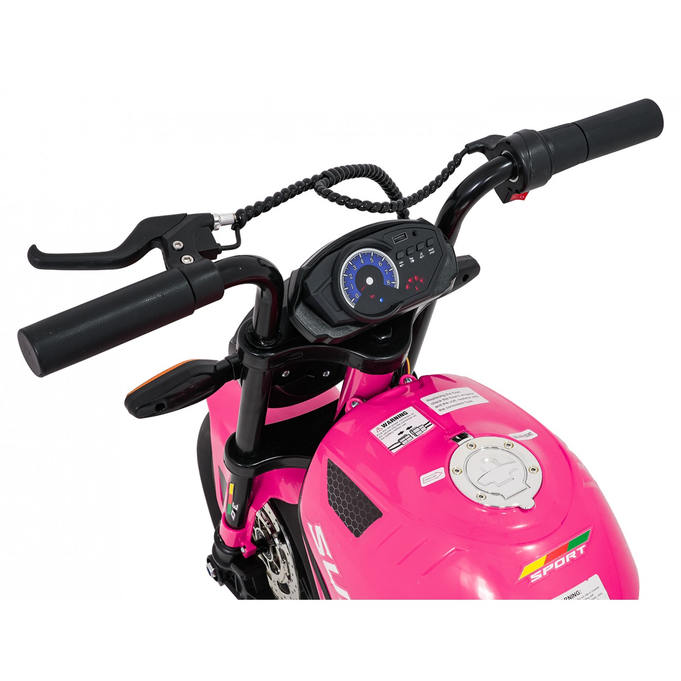 Vozidlo Motorka SUPERMOTO Růžová