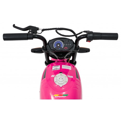 Vozidlo Motorka SUPERMOTO Růžová