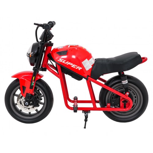Vozidlo Motocykl SUPERMOTO Červená