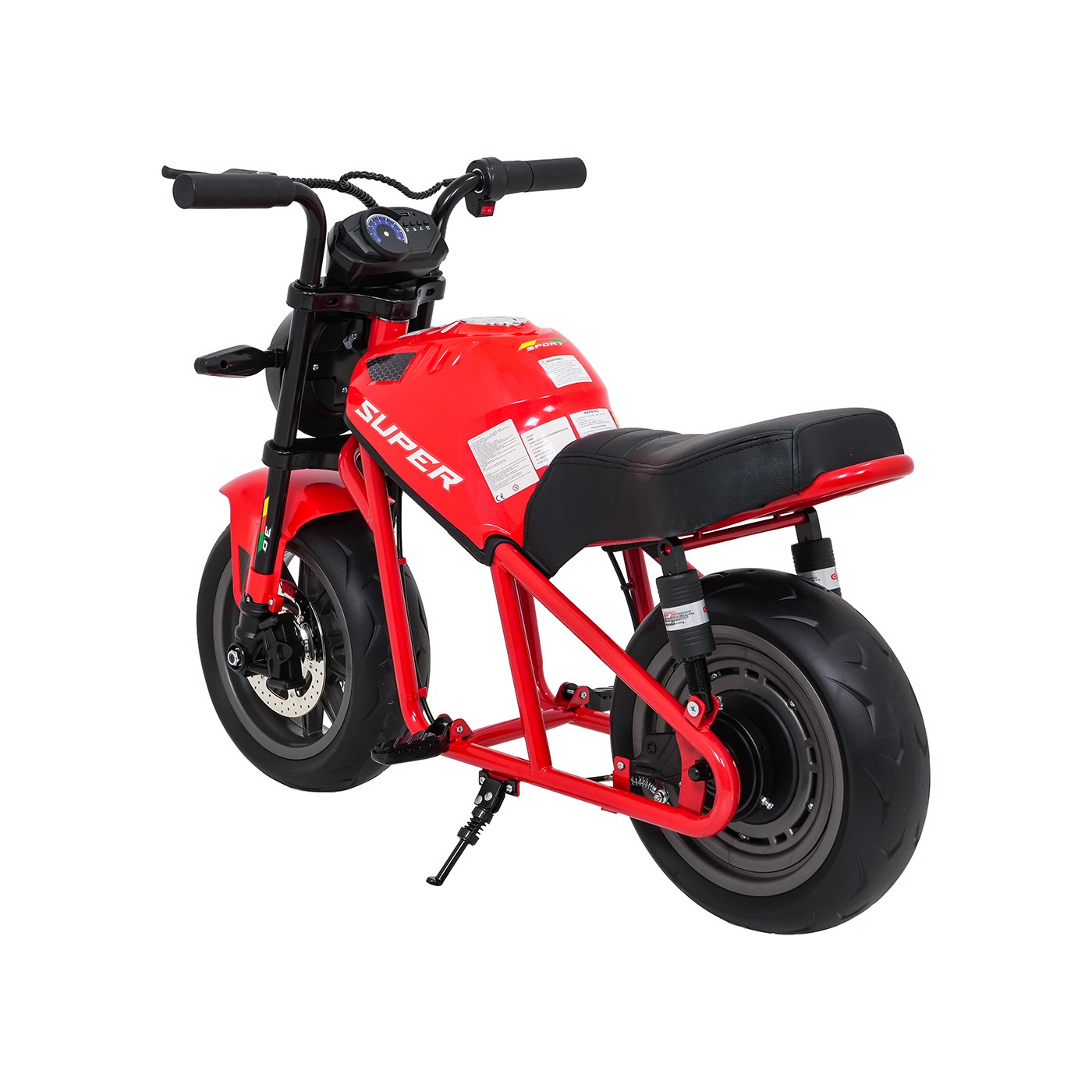 Vozidlo Motocykl SUPERMOTO Červená