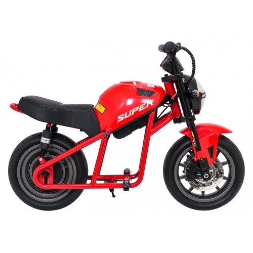 Vozidlo Motocykl SUPERMOTO Červená