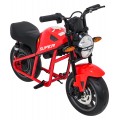 Vozidlo Motocykl SUPERMOTO Červená