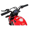Vozidlo Motocykl SUPERMOTO Červená