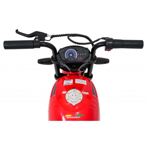 Vozidlo Motocykl SUPERMOTO Červená
