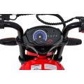 Vozidlo Motocykl SUPERMOTO Červená