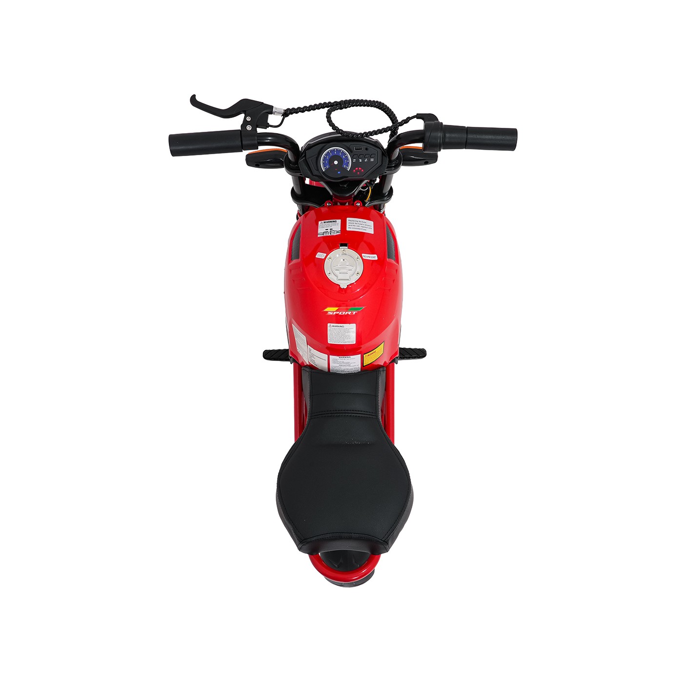 Vozidlo Motocykl SUPERMOTO Červená