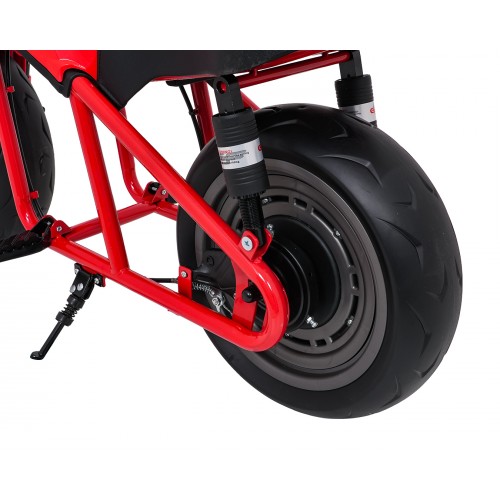 Vozidlo Motocykl SUPERMOTO Červená