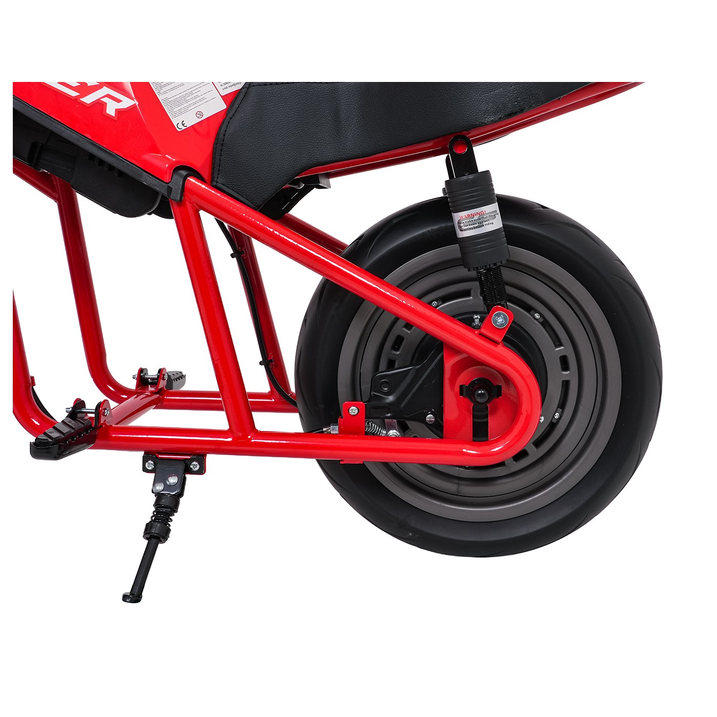 Vozidlo Motocykl SUPERMOTO Červená